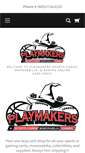 Mobile Screenshot of playmakersllc.com